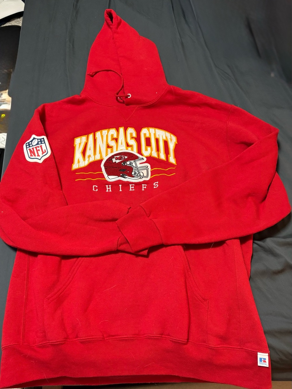 Kansas City Chiefs Russell Athletic NFL Hoodie – XXL – NWOT